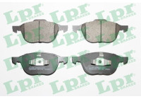 Kit de plaquettes de frein, frein à disque 05P1190 Lpr