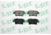 Kit de plaquettes de frein, frein à disque 05P1224 Lpr