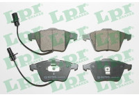 Kit de plaquettes de frein, frein à disque 05P1230 Lpr