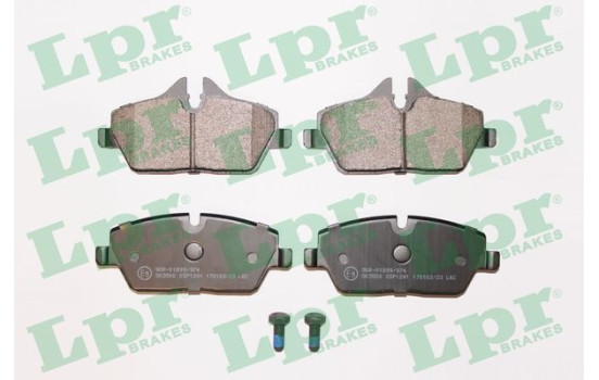 Kit de plaquettes de frein, frein à disque 05P1241 Lpr