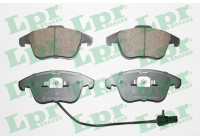 Kit de plaquettes de frein, frein à disque 05P1391 Lpr