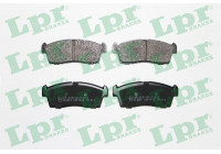 Kit de plaquettes de frein, frein à disque 05P1442 Lpr