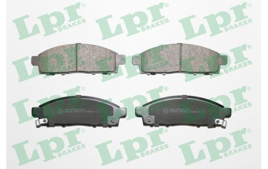 Kit de plaquettes de frein, frein à disque 05P1533 Lpr