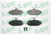 Kit de plaquettes de frein, frein à disque 05P157 Lpr