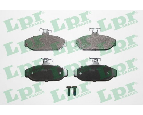 Kit de plaquettes de frein, frein à disque 05P157 Lpr
