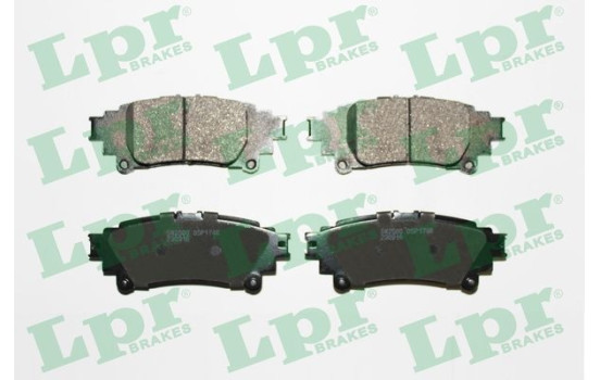 Kit de plaquettes de frein, frein à disque 05P1746 Lpr