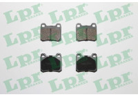 Kit de plaquettes de frein, frein à disque 05P181 Lpr