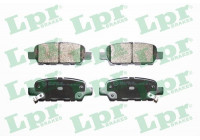 Kit de plaquettes de frein, frein à disque 05P1839 Lpr