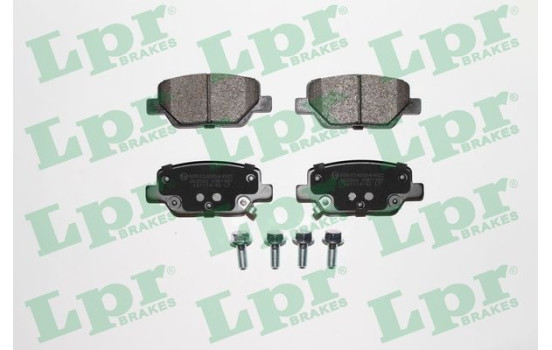 Kit de plaquettes de frein, frein à disque 05P1951 Lpr