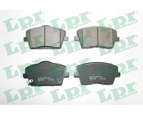 Kit de plaquettes de frein, frein à disque 05P2062 Lpr