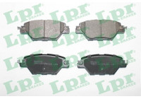 Kit de plaquettes de frein, frein à disque 05P2110 Lpr