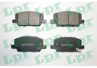 Kit de plaquettes de frein, frein à disque 05P2115 Lpr