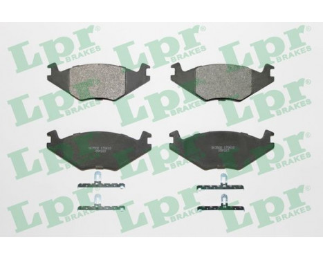 Kit de plaquettes de frein, frein à disque 05P223 Lpr