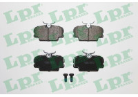 Kit de plaquettes de frein, frein à disque 05P273 Lpr