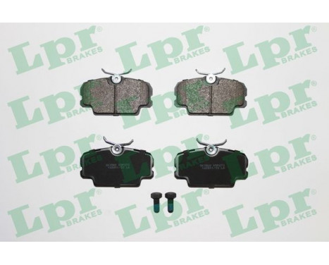 Kit de plaquettes de frein, frein à disque 05P273 Lpr
