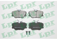 Kit de plaquettes de frein, frein à disque 05P280 Lpr