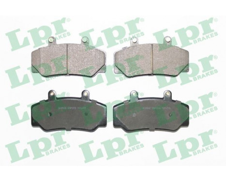Kit de plaquettes de frein, frein à disque 05P318 Lpr