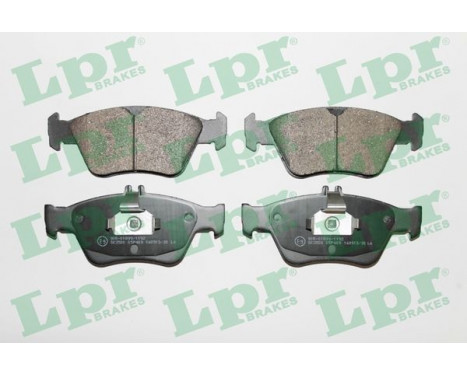 Kit de plaquettes de frein, frein à disque 05P409 Lpr