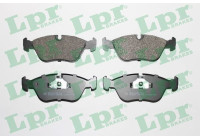 Kit de plaquettes de frein, frein à disque 05P436 Lpr