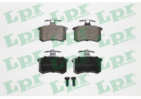 Kit de plaquettes de frein, frein à disque 05P440 Lpr