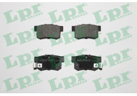 Kit de plaquettes de frein, frein à disque 05P508 Lpr