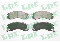 Kit de plaquettes de frein, frein à disque 05P578 Lpr