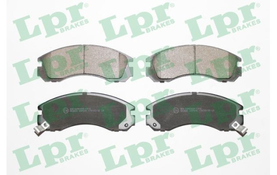 Kit de plaquettes de frein, frein à disque 05P578 Lpr