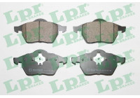Kit de plaquettes de frein, frein à disque 05P612 Lpr