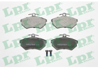 Kit de plaquettes de frein, frein à disque 05P613 Lpr