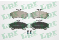 Kit de plaquettes de frein, frein à disque 05P615 Lpr