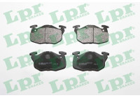 Kit de plaquettes de frein, frein à disque 05P642 Lpr