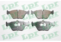 Kit de plaquettes de frein, frein à disque 05P649 Lpr