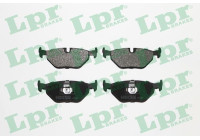 Kit de plaquettes de frein, frein à disque 05P650 Lpr