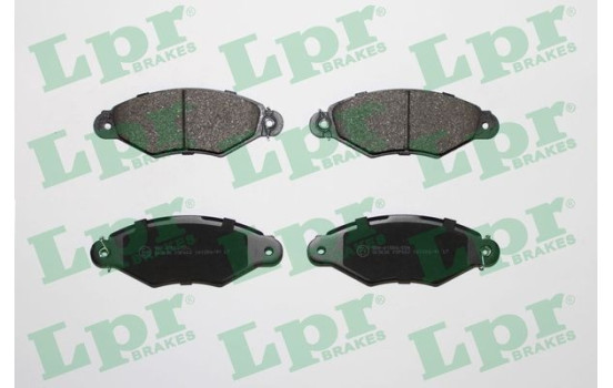 Kit de plaquettes de frein, frein à disque 05P662 Lpr