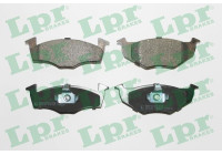 Kit de plaquettes de frein, frein à disque 05P667 Lpr
