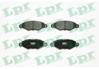 Kit de plaquettes de frein, frein à disque 05P708 Lpr