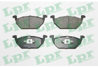 Kit de plaquettes de frein, frein à disque 05P730 Lpr