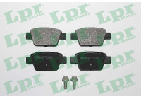 Kit de plaquettes de frein, frein à disque 05P780 Lpr