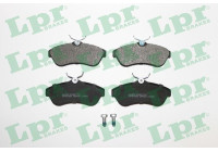 Kit de plaquettes de frein, frein à disque 05P806 Lpr