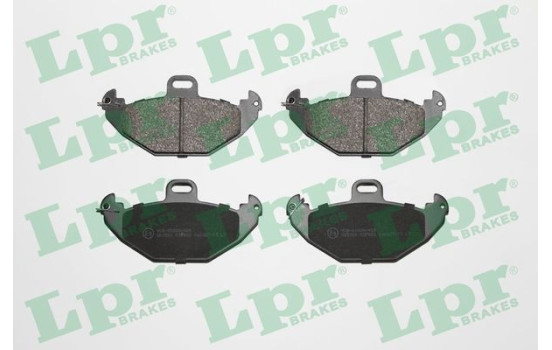 Kit de plaquettes de frein, frein à disque 05P883 Lpr