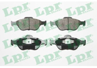 Kit de plaquettes de frein, frein à disque 05P949 Lpr