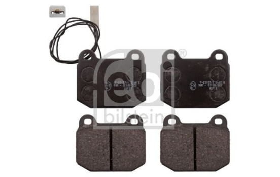 Kit de plaquettes de frein, frein à disque 116007 FEBI, Image 2