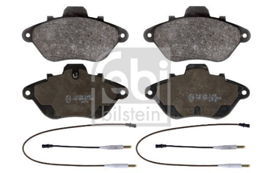 Kit de plaquettes de frein, frein à disque 116039 FEBI, Image 2