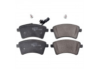 Kit de plaquettes de frein, frein à disque 116200 FEBI