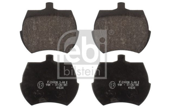 Kit de plaquettes de frein, frein à disque 116201 FEBI, Image 2