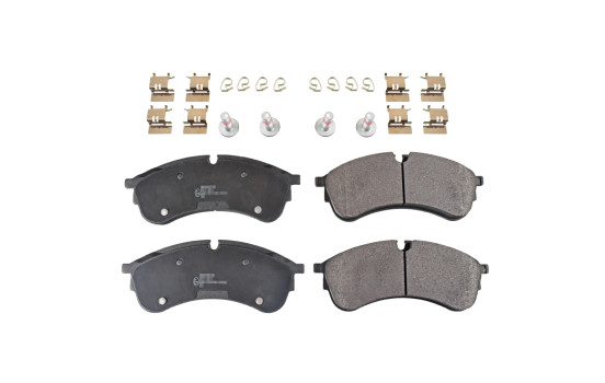 Kit de plaquettes de frein, frein à disque 116250 FEBI