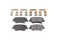 Kit de plaquettes de frein, frein à disque 116294 FEBI