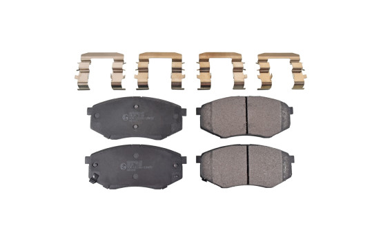 Kit de plaquettes de frein, frein à disque 116295 FEBI