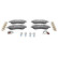 Kit de plaquettes de frein, frein à disque 13.0460-2611.2 ATE, Vignette 2