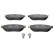 Kit de plaquettes de frein, frein à disque 13.0460-2620.2 ATE, Vignette 2